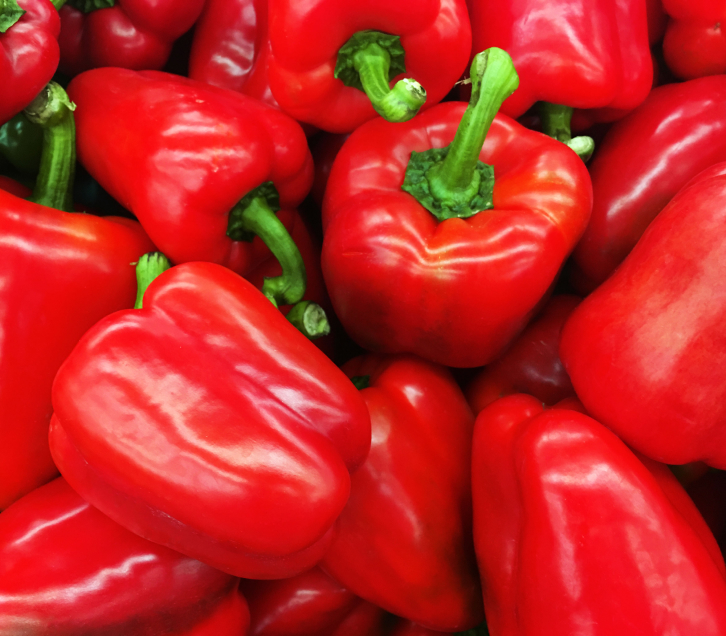 pimiento morron rojo